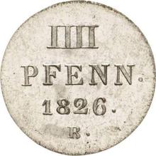 4 Pfennige 1826  B 