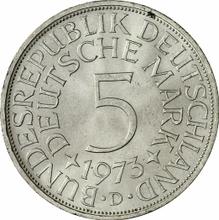 5 марок 1973 D  