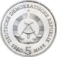 5 марок 1980 A   "Бранденбургские Ворота"