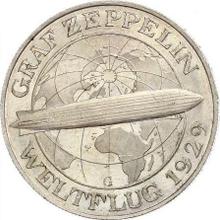 5 Reichsmark 1930 G   "Zeppelin"