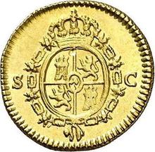 Medio escudo 1788 S C 