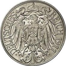 25 Pfennig 1911 A  