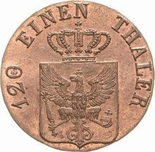 3 Pfennig 1829 A  