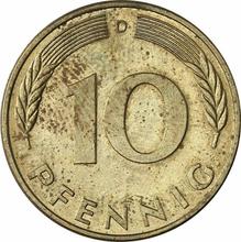 10 Pfennig 1989 D  
