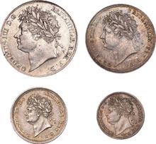 Zestaw monet 1830    "Maundy"