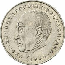 2 марки 1983 G   "Аденауэр"