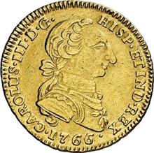 2 escudo 1766 NR JV 