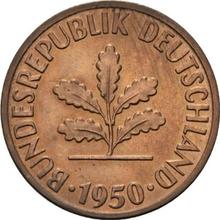 2 Pfennig 1950 D  