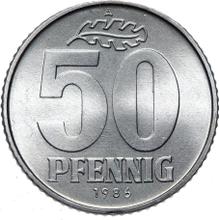 50 fenigów 1986 A  