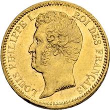 20 Franken 1831 W   "Vertiefte Randschrift"