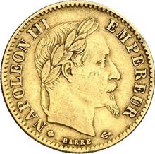 10 francos 1863 BB  
