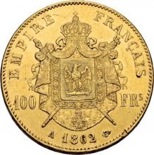 100 francos 1862 A  
