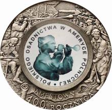 10 Zlotych 2008 MW  RK "400th Anniversary of Polish Settlement in North America"