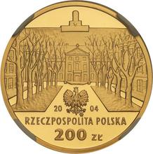 200 Zlotych 2004 MW  NR "100th Anniversary of Fine Arts Academy"