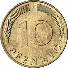 10 Pfennige 1977 F  