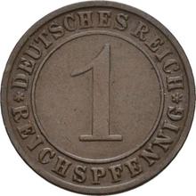 1 reichspfennig 1930 F  