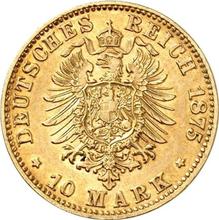 10 marcos 1875 C   "Prusia"