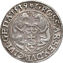Szostak (6 groszy) 1539    "Gdańsk"