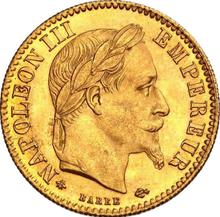 10 francos 1863 A  