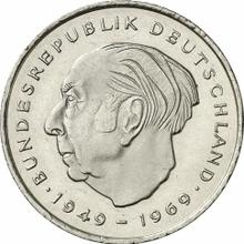 2 марки 1973 J   "Теодор Хойс"