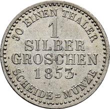 1 silbergroschen 1853   