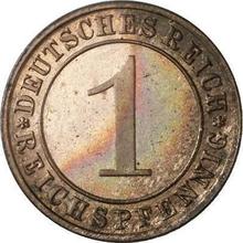 1 Reichspfennig 1934 G  