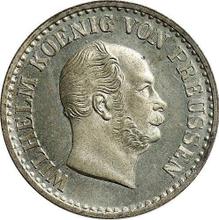 1 серебряный грош 1868 B  