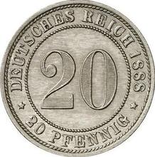 20 fenigów 1888 G  
