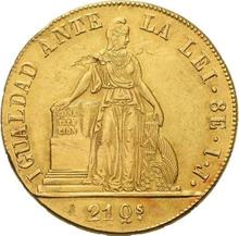 8 escudo 1847 So IJ 