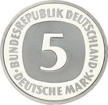 5 марок 1987 D  