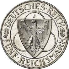 5 reichsmark 1930 J   "Wyzwolenie Nadrenii"