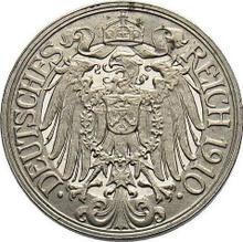 25 Pfennige 1910 E  