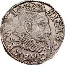 Трояк (3 гроша) 1598  F  "Всховский монетный двор"