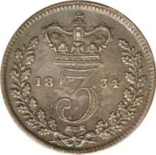 3 Pence 1834    "Maundy"