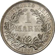 1 марка 1887 A  
