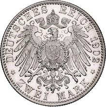 2 марки 1902 G   "Баден"