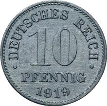 10 пфеннигов 1919   