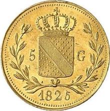 5 Gulden 1825   