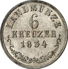 6 Kreuzer 1834  L 