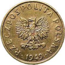 5 groszy 1949    (Pruebas)