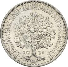 5 Reichsmark 1931 A   "Oak Tree"