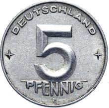 5 Pfennig 1953 E  