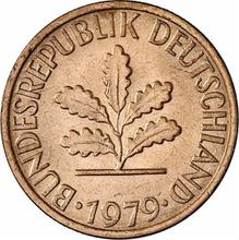 1 Pfennig 1979 D  