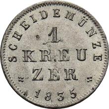 1 Kreuzer 1835   
