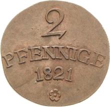 2 Pfennige 1821   