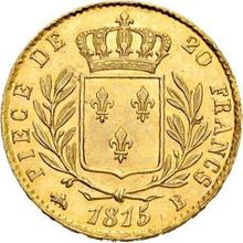 20 francos 1815 B  
