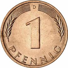 1 Pfennig 1979 D  