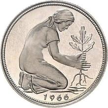 50 Pfennig 1966 F  