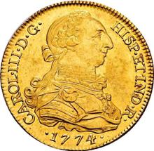 8 escudos 1774 S CF 