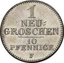 1 nuevo grosz 1845  F 